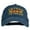 Navy, variant on Vietnam Veteran Embroidered Pigment Dyed Brass Buckle Cap - Navy OSFM