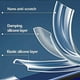 thumbnail image 5 of For Motorola Edge 40 Pro 5G Clear Phone Case KALEBOL KLB-TPU001 1.5mm TPU Shockproof Phone Cover - T, 5 of 5