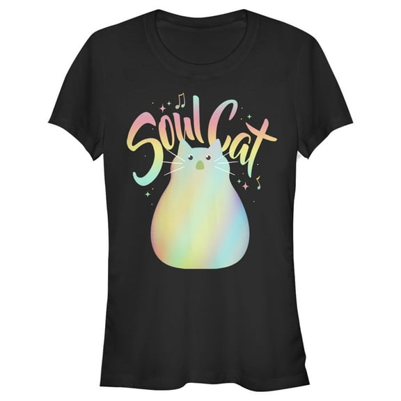Junior's Soul Jazz Cat Graphic Tee Black Small