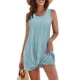 thumbnail image 2 of Trajes de baño Cover Up BKRIVE 2025 para mujer, talla M, color azul, 2 of 5
