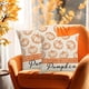 thumbnail image 5 of Oioii Fall Throw Pillows Covers Decorations Autumn Pumpkin Maple Happy Harvest Orange Pillow Covers for Couch Sofa, 5 of 6