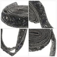 thumbnail image 4 of Miangastore Ruban de Strass à Repasser Lot de 1 Bande Rectangulaire Résine Strass pour Artisanat Mariage Fête, 4 of 9