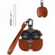 thumbnail image 1 of wonima11 Case for Oneplus Buds 4 True Wireless Earbuds,Stylish Retro Soft Protective,BOVUGAC Premium PU Leather Case Cover with Cleaning Kit & Lanyard for Oneplus Buds4 Accessories-Brown, 1 of 1