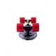 thumbnail image 3 of Patineta semiprofesional Display minicruiser tipo Penny deck negro trucks negros ruedas rojas, 3 of 4