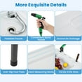 thumbnail image 4 of Costway Folding Fish Cleaning Table Portable Camping Table with  Faucet Hose Grid Rack, 4 of 10