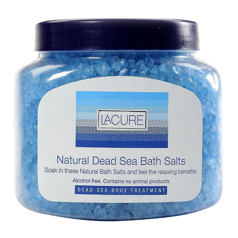 La Cure Natural Dead Sea Mineral Bath Salts (1.2lb) Blue
