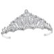 thumbnail image 3 of Nupcial Crystal Rhinestone Tiara coronas boda mujeres niñas accesorios para el cabello Sunnimix Princess Crystal Tiara Crown, 3 of 8