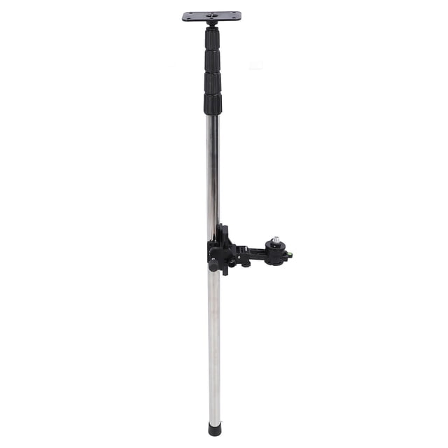 Pole Adjustable Telescoping Pole Mounting Pole 13.1FT 4m with 6mm 15.2mm Interfaces for Line Leveler