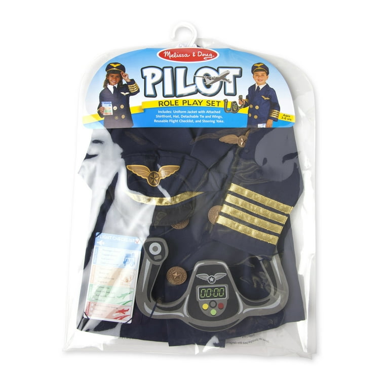Melissa and doug pilot costume sales