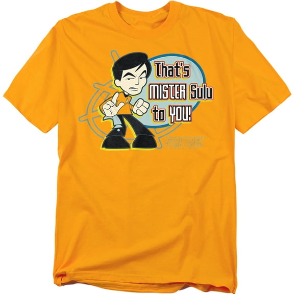 Quogs Mr Sulu To You Officially Licensed Adult T-Shirt L
