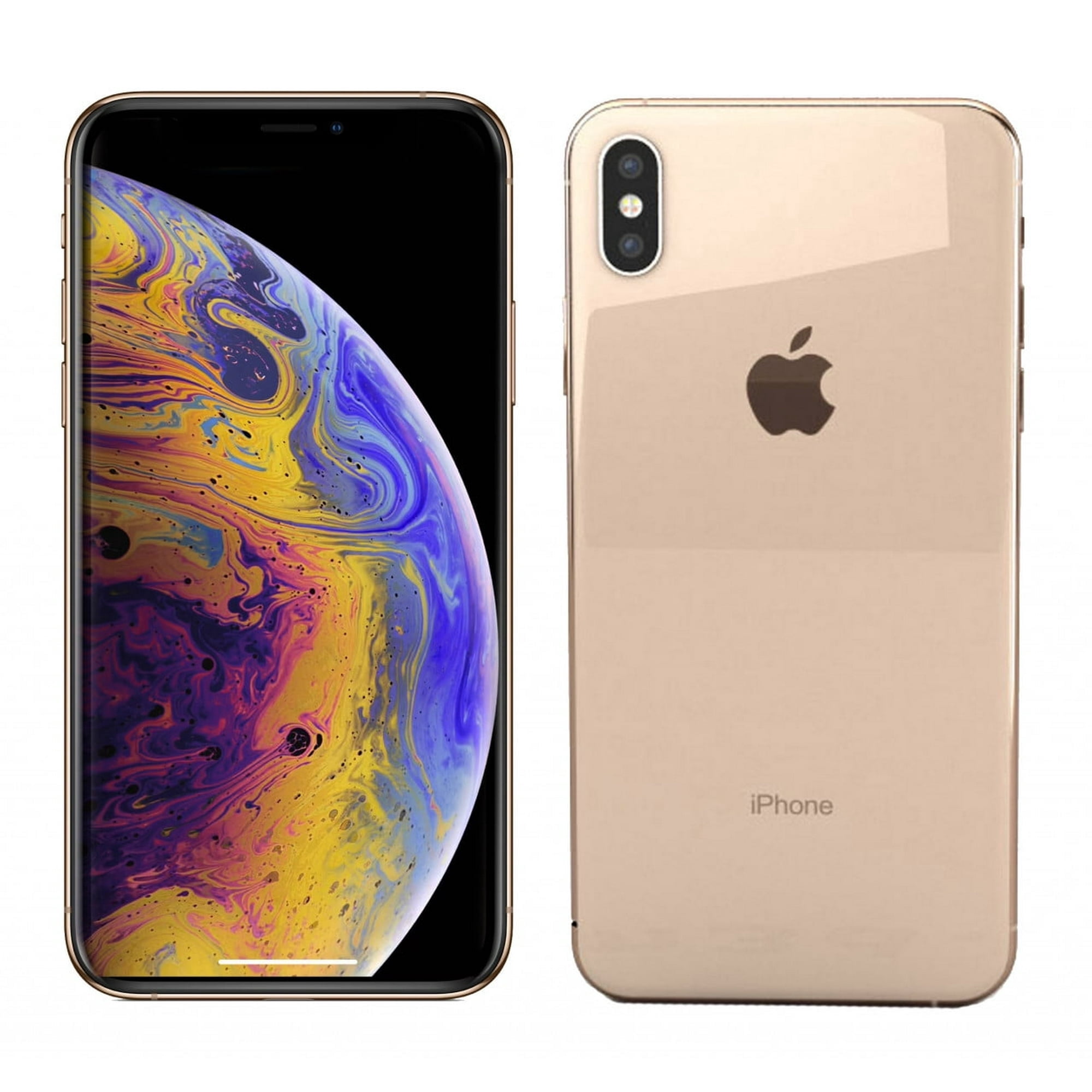保証付 iPhone XS Max, Gold, 512GB, SIM FREE Pre-Owned Apple iPhone XS MAX - Carrier Unlocked - 512 GB Gold