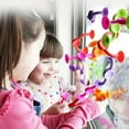 thumbnail image 3 of 11pcs Multi-Color Suction Cup Building Set - Fun Family Game for Youngsters, Boys & Girls | No Batteries Required, 3 of 5
