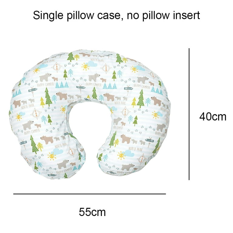 Nursing pillowcase for breastfeeding pillows soft and comfortable can fit the standard baby nursing pillow Walmart