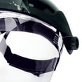 thumbnail image 2 of Sellstrom Face Shield - DP4 Series - 9" x 12.125" x 0.060" Window - Clear AF with Shade 8 IR Flip Visor - Ratcheting Headgear, 2 of 7