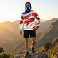 thumbnail image 6 of Mens Sun Shirt Upf 50+ Quick Dry Long Sleeve Hoodies Outdoor Hiking Swimming Fishing, 6 of 9