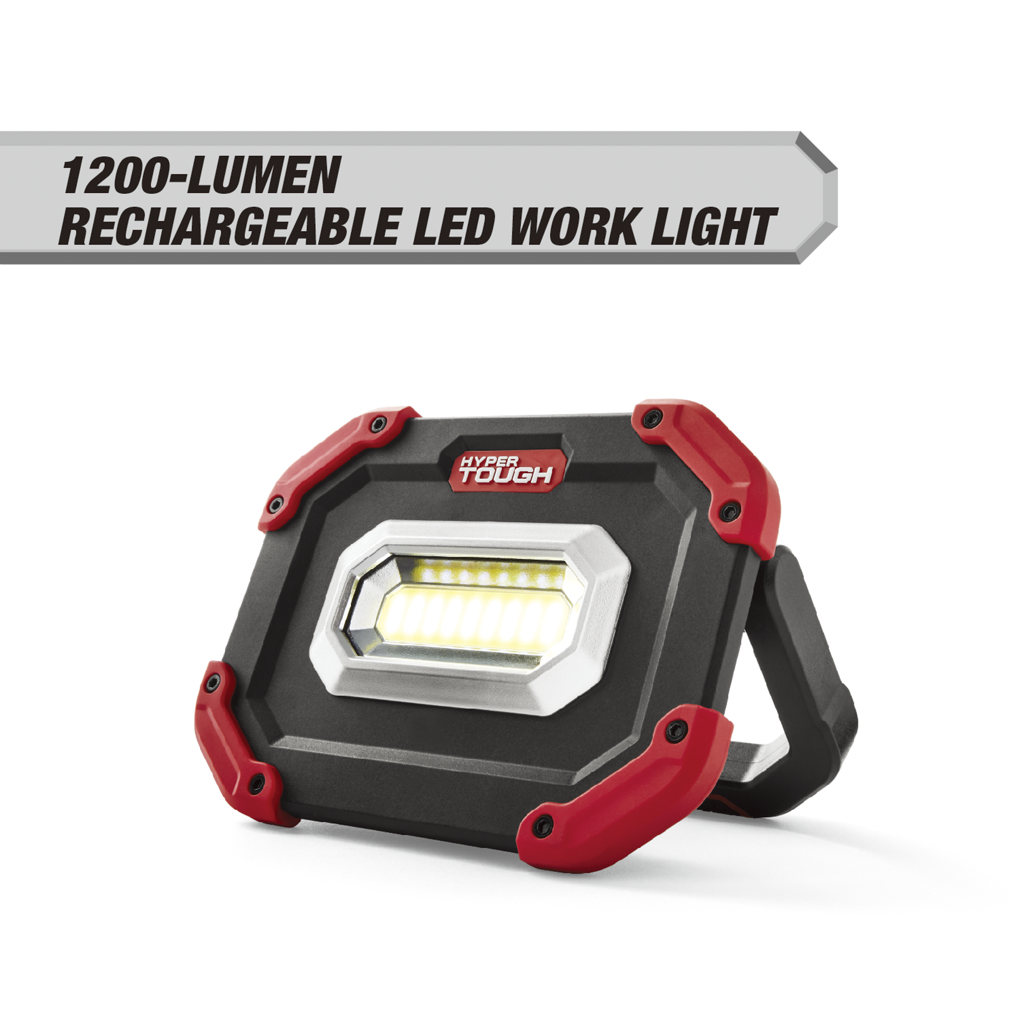 Hyper Tough 1,200-Lumen Rechargeable LED Work Light photo 1