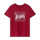 thumbnail image 1 of Camiseta para mujer de verano Tops camisa clásica de cuello redondo para viajar de compras en la playa S, 1 of 7