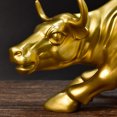 thumbnail image 2 of Adorno De Toro Resina Zodíaco Toro Animal Estatua Lucky OX Escultura Arte Feng Shui Adornos Ndcxsfigh  Libre de BPA, 2 of 8