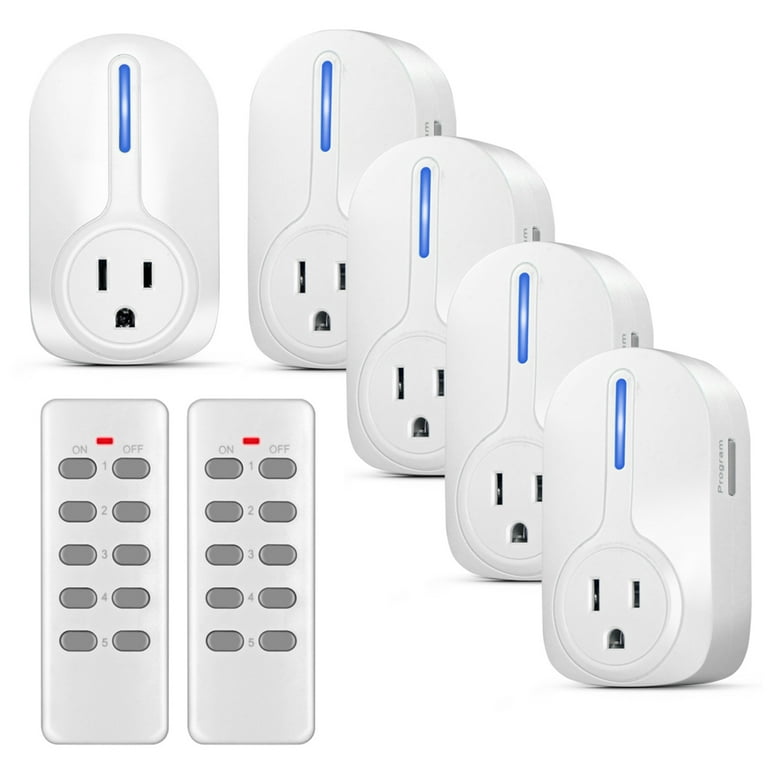 Wireless Remote Control Power Outlet Light Switch Socket Strong Signal  Universal