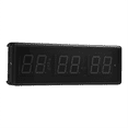 Qtmnekly Gym ,LED Interval Digital Countdown Wall Mounted Clock Fitness