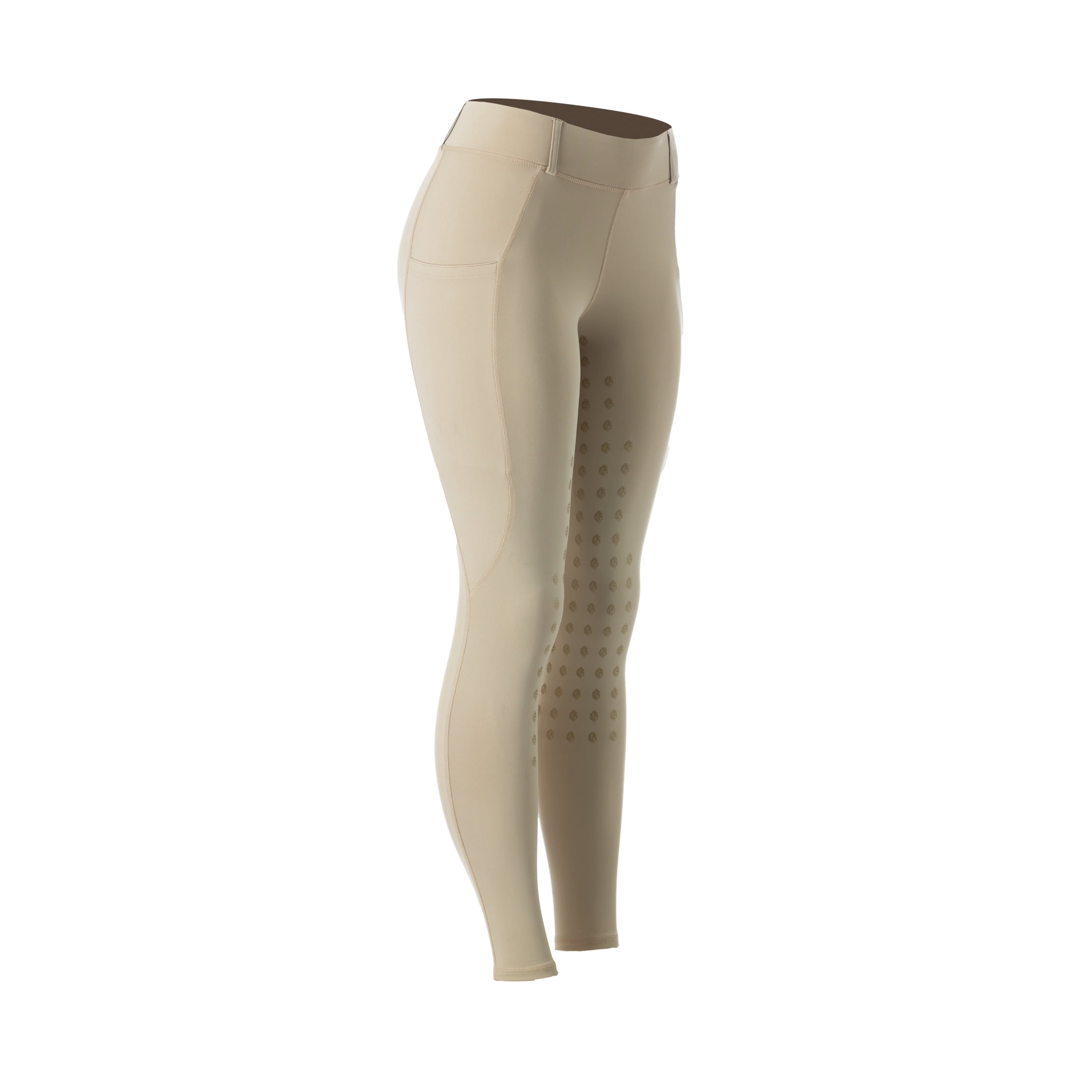 Equinavia Classic Womens Silicone Full Seat Horse Riding Pants with Phone Pockets | Equestrian Breeches Schooling Tights