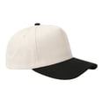 thumbnail image 2 of Two‑Tone Blank Baseball Cap LSONABXA Solid Color Unstructured Curved Brim Adjustable Snapback Plain Trucker Hat Fashion Headwear For Weekend Holiday Gathering Travel Daily Wear, 2 of 4
