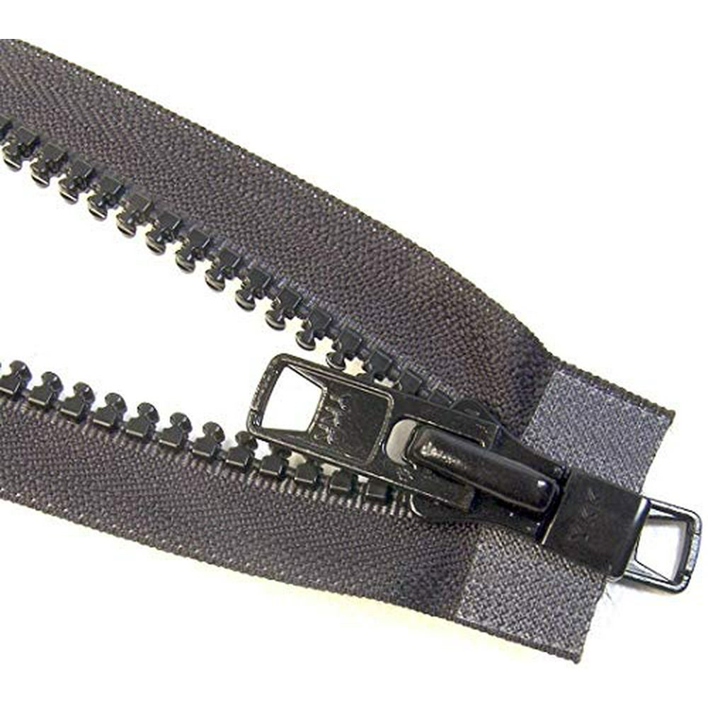 10 Heavy Duty Marine Grade YKK Separating Zipper Metal Tab Slider
