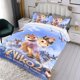 thumbnail image 3 of Película de Niko Conjunto de sábanas temático, trío de piezas, cómodo y amigable con la piel, diseño único, regalo de decoración para el hogar para familiares, amigos y fans,173cm *218cm, 3 of 6