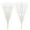 white, variant on THE BRIVE 16-Pack Artificial Glitter Berry Stems - Christmas Decorative Glittery Twigs for Tree, Wreath, Vase, Party (white)