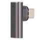 thumbnail image 4 of Adaptador Magnético USB C, Transmisión Simple Y Ligera De 40 Gbps Tipo C Hembra A Tipo C Macho Para El Hogar Para La Oficina Para La Habitación Cergrey Codo, 4 of 8
