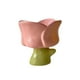 thumbnail image 2 of Vaso para helado, copas para sundae, tazón de cerámica, lindo tazón pequeño para postre, vasos para batidos, frutas, leche, batidos, refrigerios Taza de tulipán rosa, 2 of 8