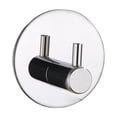 thumbnail image 4 of Gancho de succión con doble gancho, reutilizable, para baño, garaje, baño y hogar. 1 Uds redondo, 4 of 9