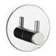 thumbnail image 4 of Gancho para baño, armario, acero inoxidable 304, impermeable, sin perforaciones, adhesivo. 1 Uds redondo, 4 of 9