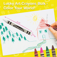 thumbnail image 3 of Lucky Art Crayonology White Crayons, 80 Count, 3 of 7