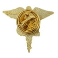 thumbnail image 2 of Medical Doctor MD Gold Caduceus Pin, 2 of 2
