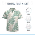 thumbnail image 7 of High Quality Hawaiian Shirts for Men Short Sleeve Aloha Beach Shirt Floral Summer Casual Button Down Shirts Blouses JV6UI8, 7 of 7