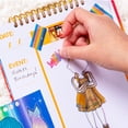 thumbnail image 3 of Cuaderno de bocetos de moda Rainbow High con pegatinas y bol, 3 of 5