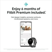 Google Pixel Watch 2 (Wi-Fi) 1.2 Screen, Heart Rate Tracking, Stress Management, Safety Features - Android Smartwatch - Matte Black Aluminum Case - Obsidian Active Band