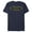 Navy Blue, variant on Men's Batman Logo Modern Wing  Graphic Tee Navy Blue X Large