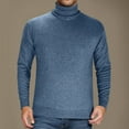 thumbnail image 6 of HaoXianJian Mens Mock Turtleneck Long Sleeve T-Shirts Solid Color Basic Slim Fitted Pullover Tees Casual Soft Comfort Big & Tall Shirts Casual T Shirts Lightweight Sweaters Size 2X 3X, 6 of 9