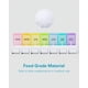 thumbnail image 5 of Organizador de pastillas, pastillero semanal fácil de abrir, pastillero de 7 días abierto para vitaminas, aceites de pescado, suplementos Adepaton HMHZ049, 5 of 9