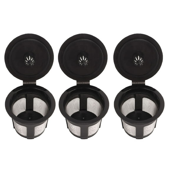 Coffee Cup Filter,3PCS Reusable Coffee Filter Reusable Coffee Filter Stainless Steel Coffee Filter Cup Exceptional Craftsmanship