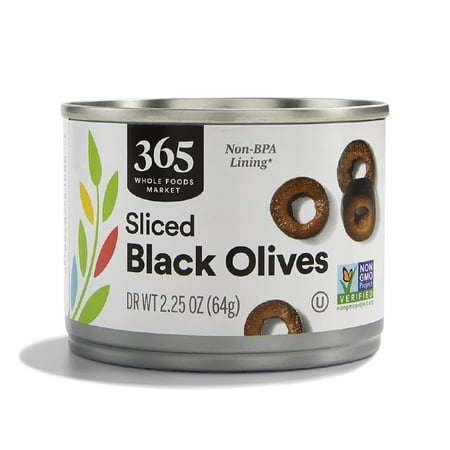 SLICED BLACK OLIVES