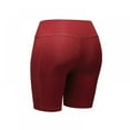 thumbnail image 2 of Women Sport Workout Tights Compression Shorts Athletic Exercise Pants Quick Dry For Fitness Gym Running Cycling, 2 of 5