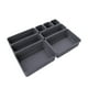 thumbnail image 3 of Monstrate 8 unids/set divisor de cajón caja de almacenamiento de plástico bandeja de inserción suministros organizadores para oficina y hogar Almacenamiento y organización del hogar, 3 of 6