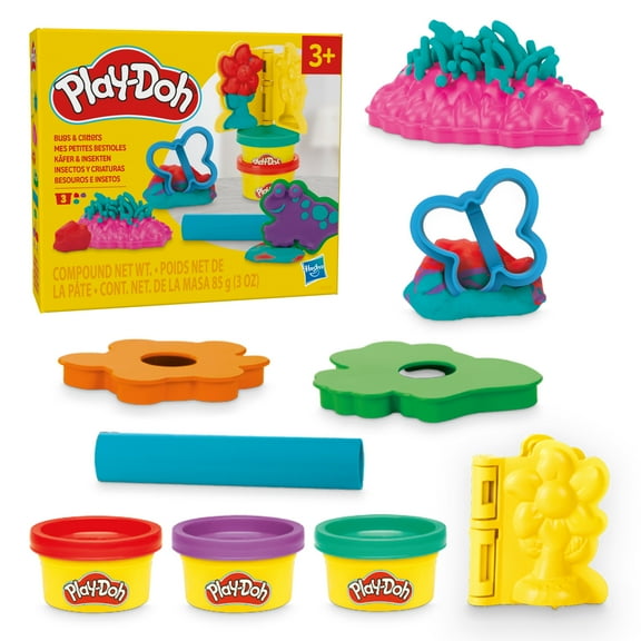 Play-Doh Bugs & Critters, Arts & Crafts Nature Toys for Kids 3 , Only at Walmart