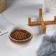 thumbnail image 4 of Laklulu Cuenco redondo de cerámica para perros y gatos, plato duradero con soporte de madera, sin derrames, alimentador de agua para alimentos para mascotas, 4 of 5