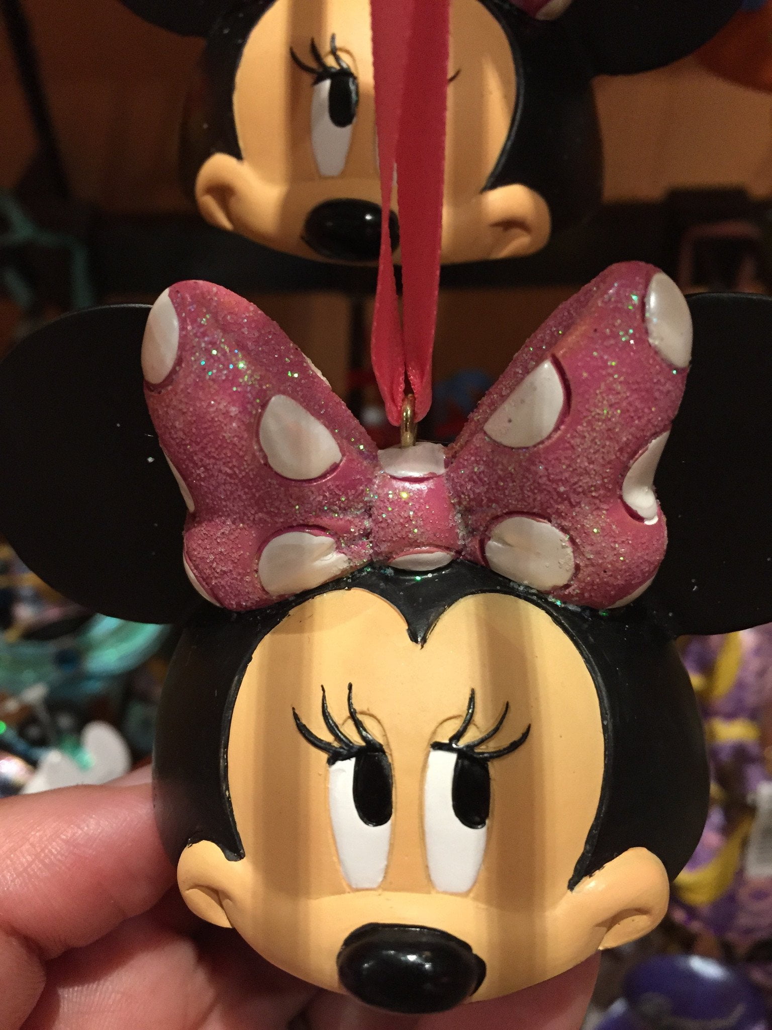 Disney Snow White Mickey Mouse Ears Hat Ornament 