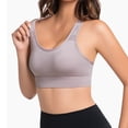 thumbnail image 2 of WAYUTE Sports Bras for Women with Integrated Fixed Pad for High Stretchy Running Absorbing and Shaping Back Design Wireless Bra, 2 of 7