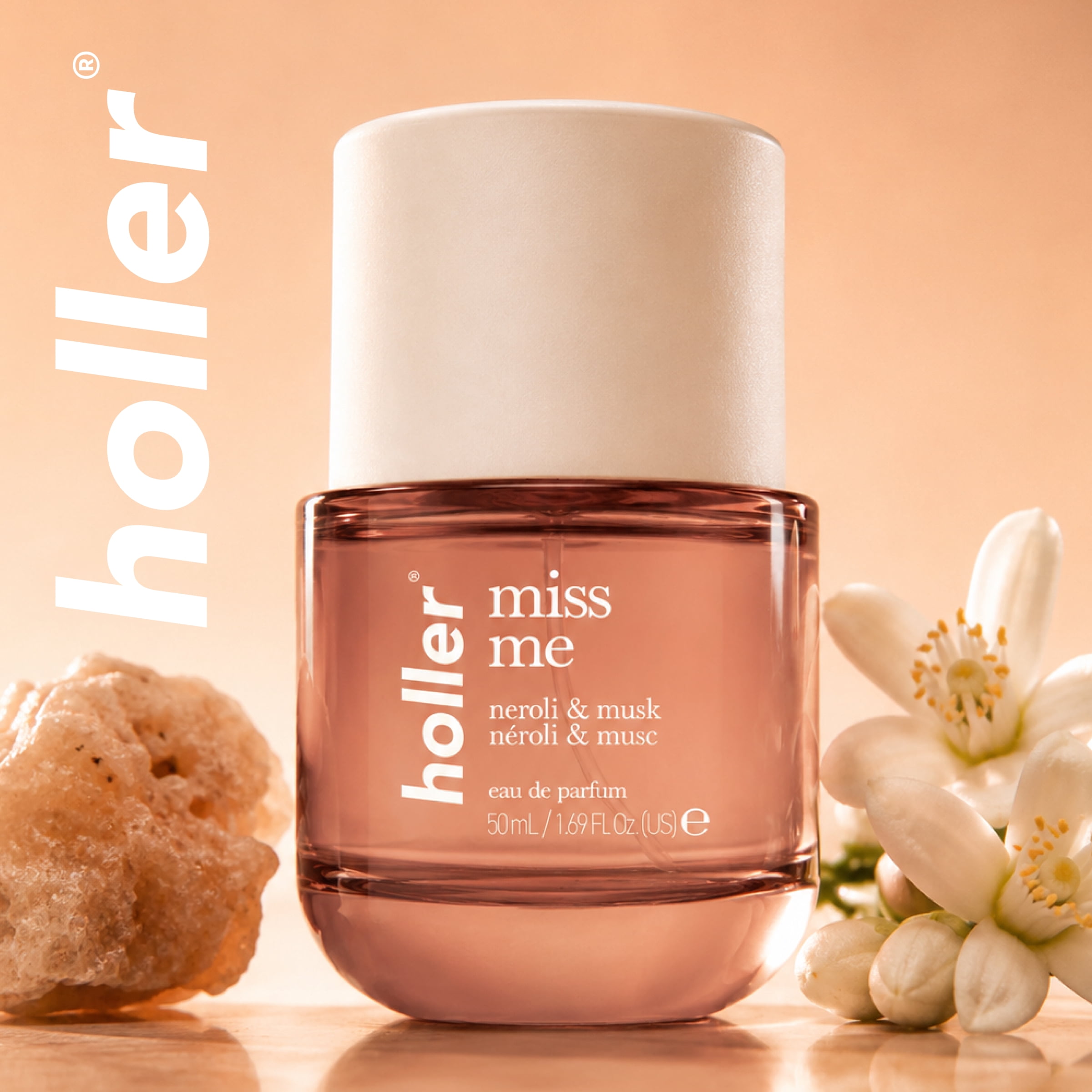 Holler Miss Me Bergamot & Sandalwood Eau De Parfum, 1.69 fl oz